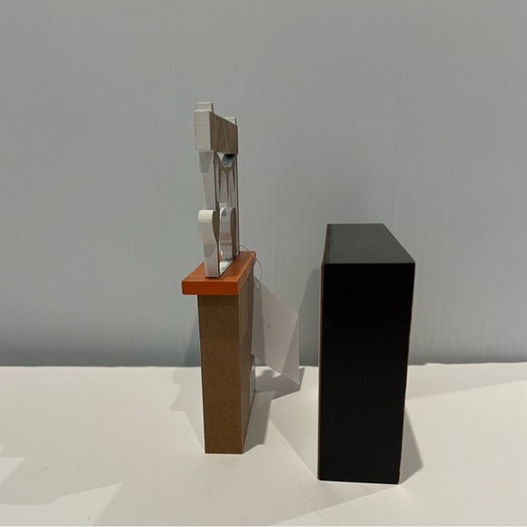 🍁🍁Adorable Wooden Fall Blocks- Set of 2- NWT - Picture 2 of 5